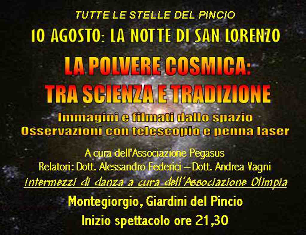 Locandina della manifestazione